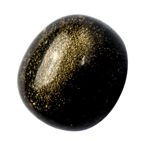 Golden Sheen Obsidian Stone