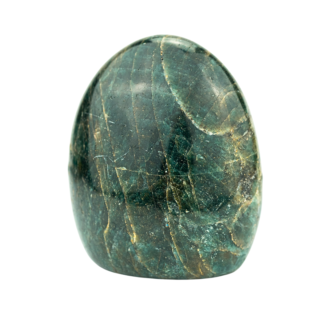 Apatite Verte 8.90 Carats Certifiée - Qualité AAA - Ovale - Sans Traitement - Neuf
