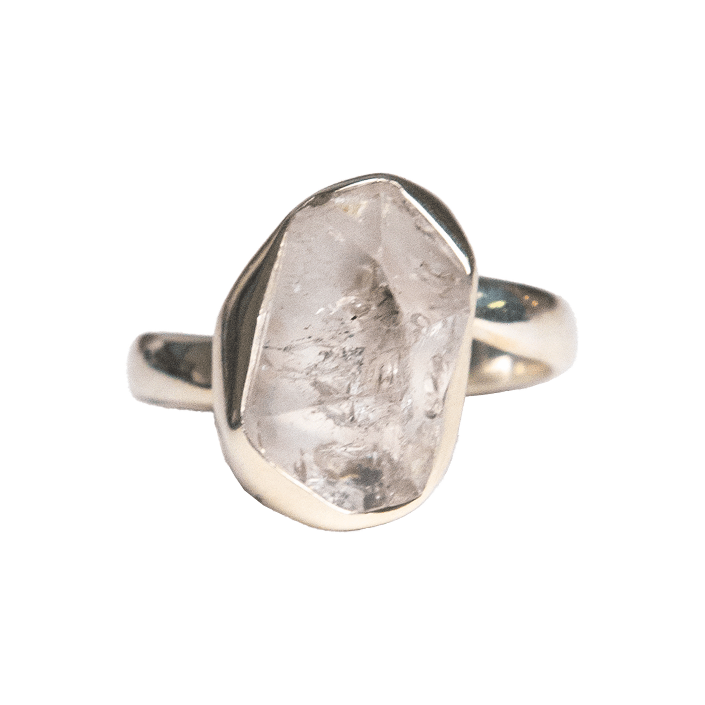 Herkimer Diamond Adjustable Ring