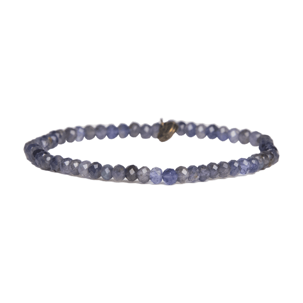 Iolite Mini Gemstone Bracelet