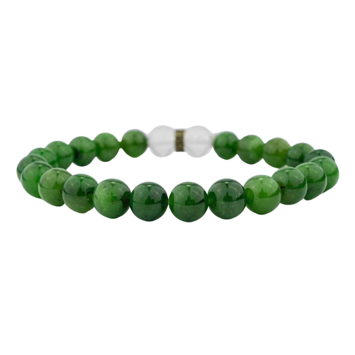 product view of Jade bracelet by Energy Muse