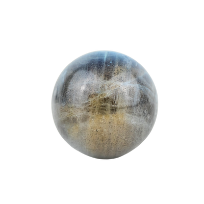 Labradorite Sphere Car Vent Clip