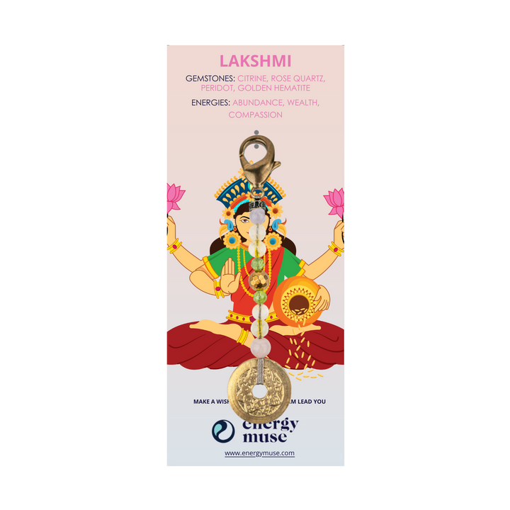 Lakshmi Charm, Shop Crystal Energy Charms at Energy Muse