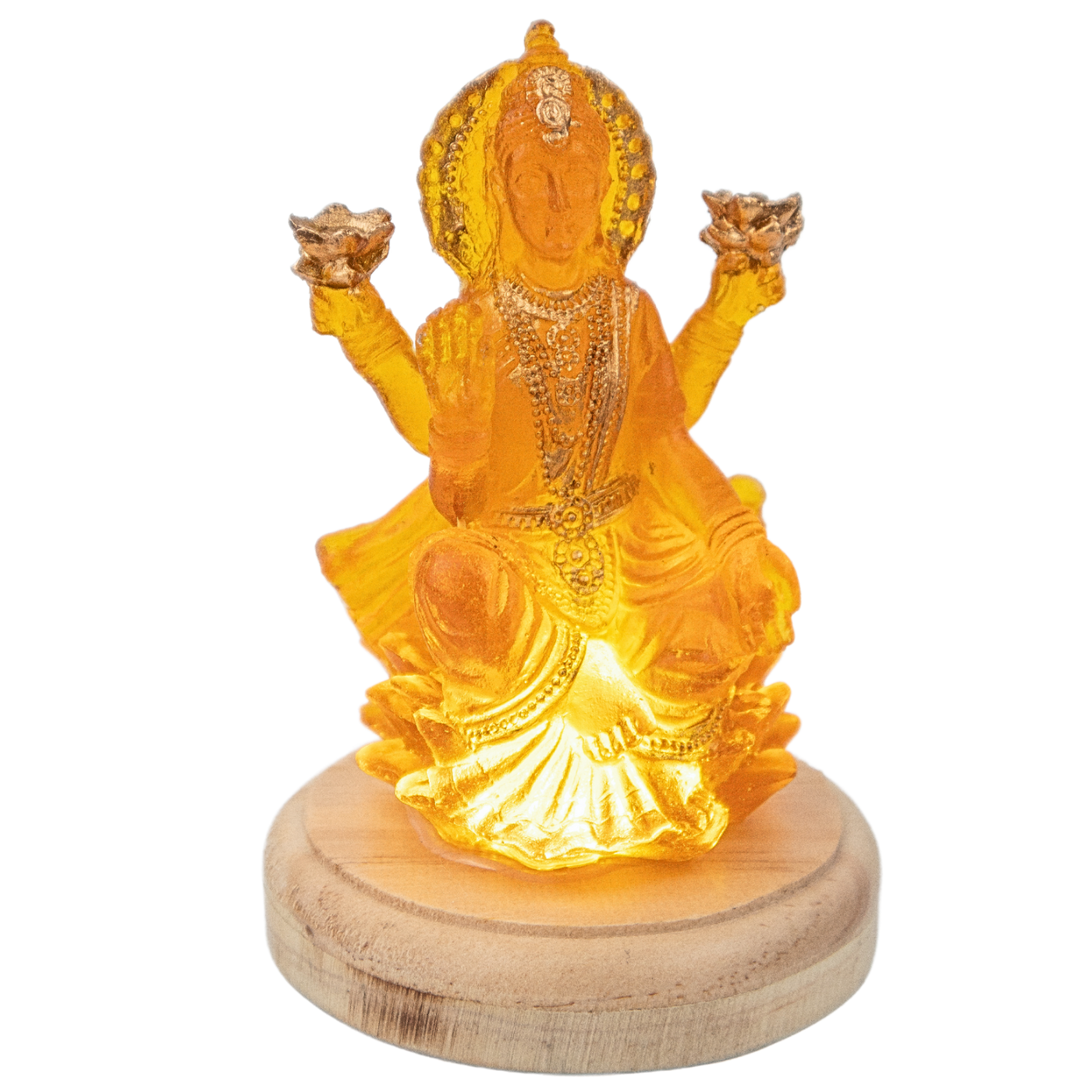 Lakshmi Amber Lamp