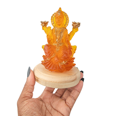 Lakshmi Amber Lamp