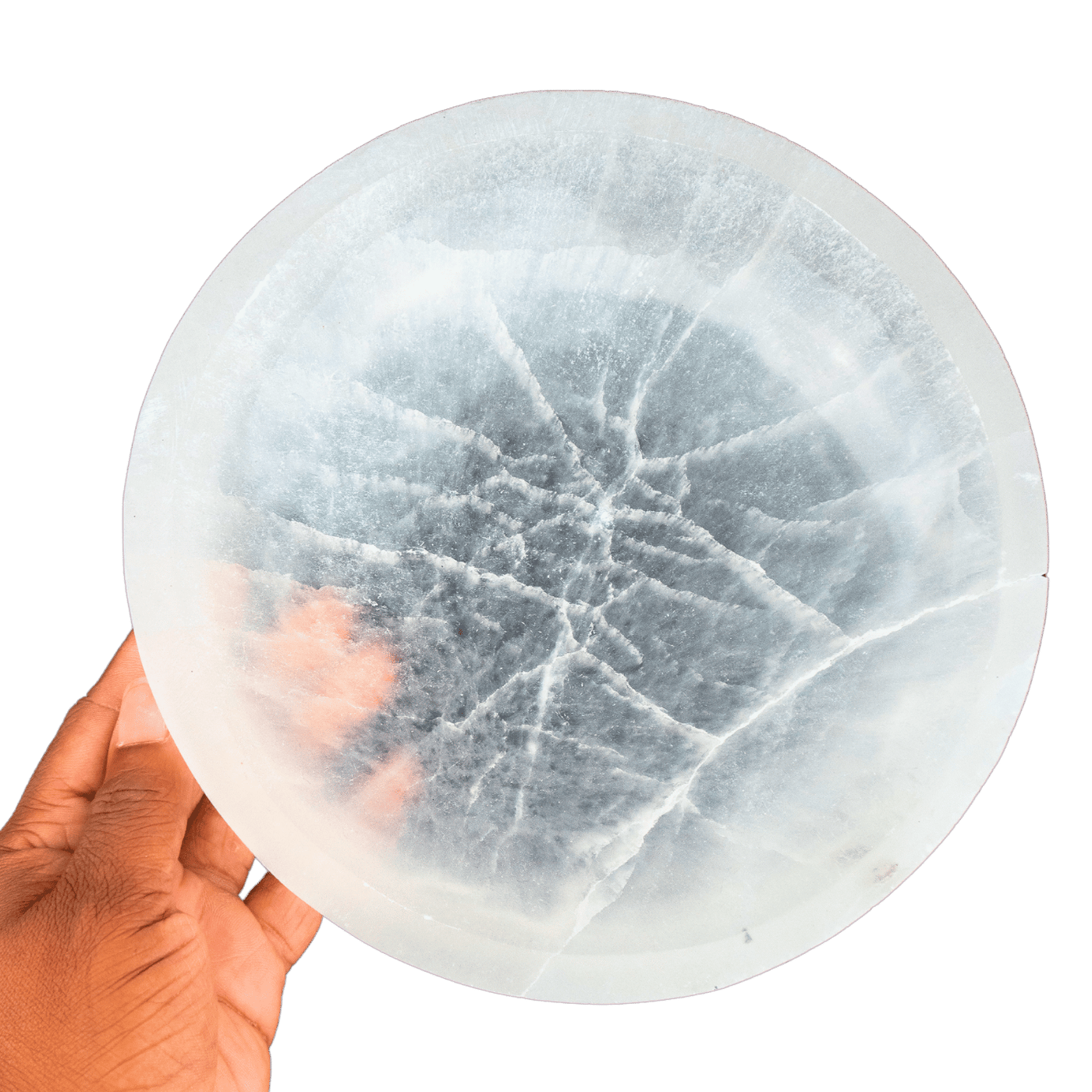 Large Selenite Charging Bowl