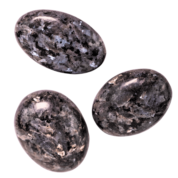 Larvikite Touchstone | Shop Larvikite Palm Stones – Energy Muse