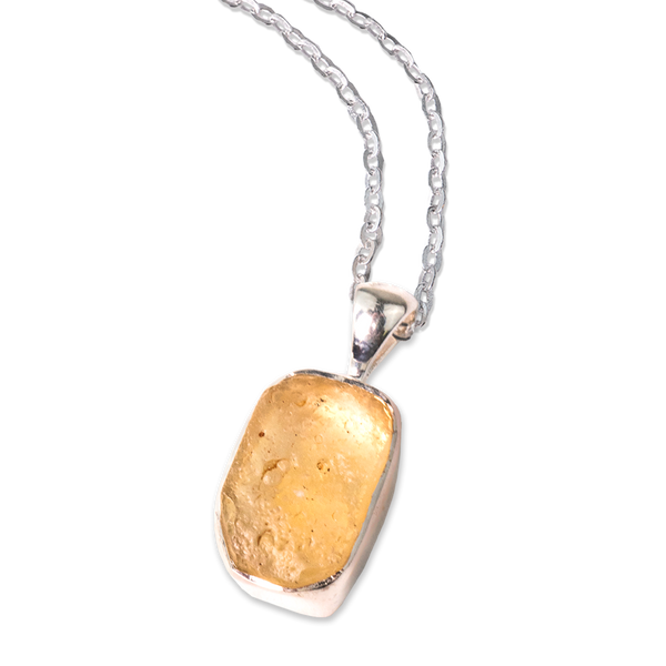 Libyan Gold Tektite Necklace