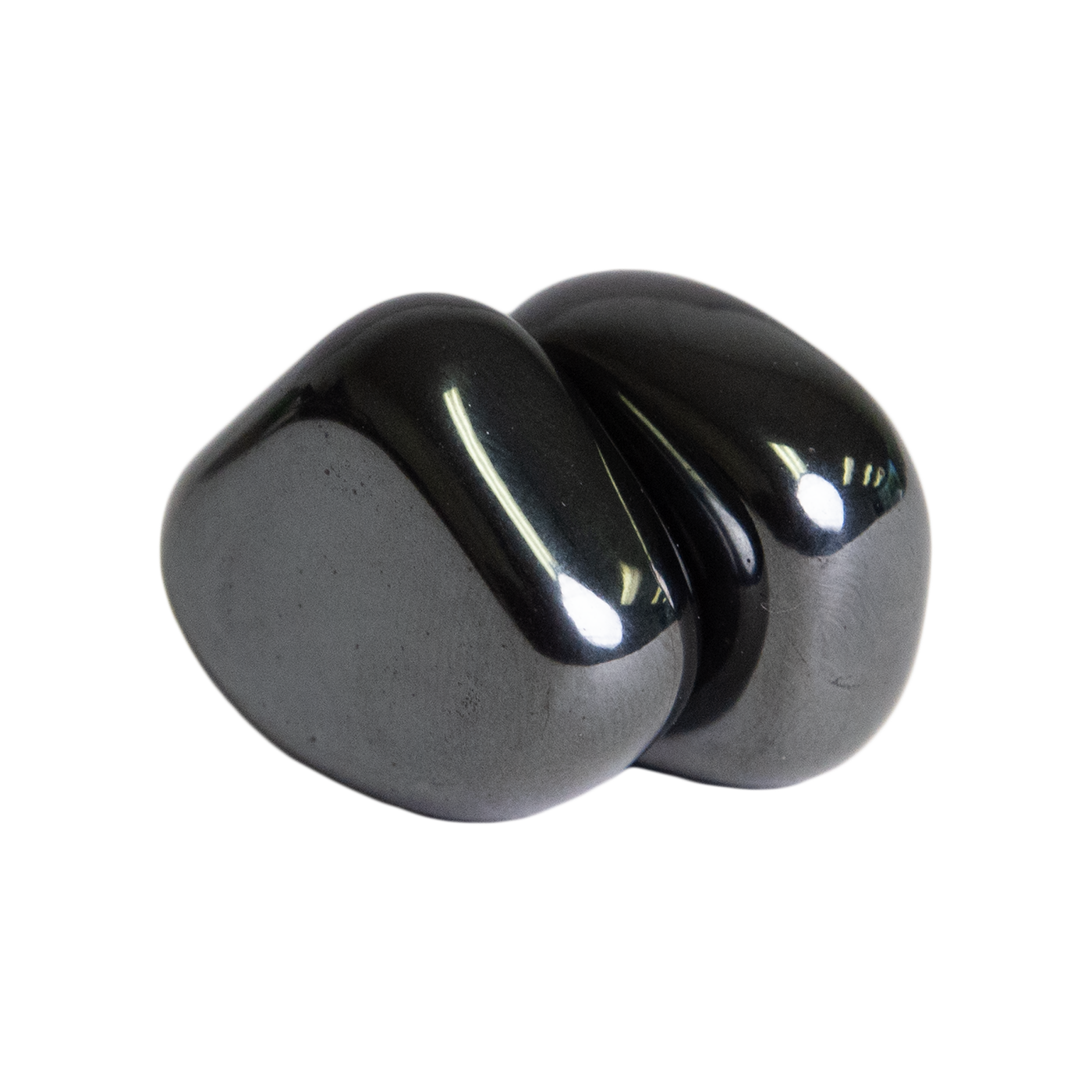 Magnetic Hematite Stone Pair