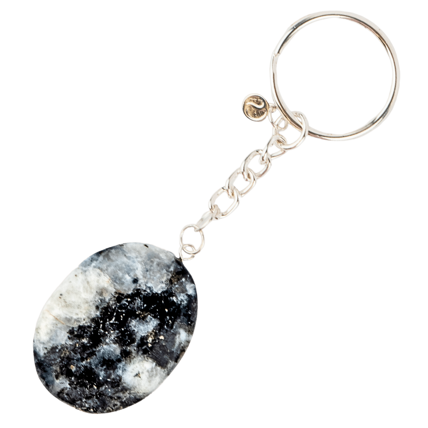 Moonstone Worry Stone Keychain | Shop Worry Stone Keychains – Energy Muse