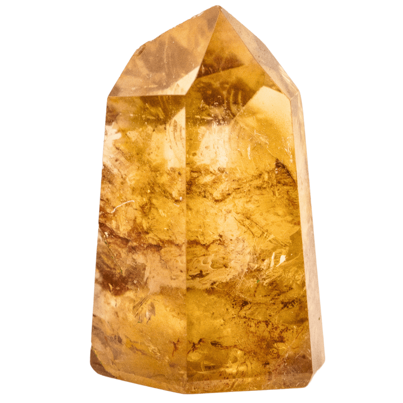 Natural Citrine Point