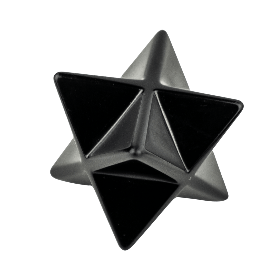 Obsidian Merkaba – Crystal for Protection & Grounding – Energy Muse