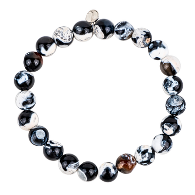 Orca Agate Bracelet