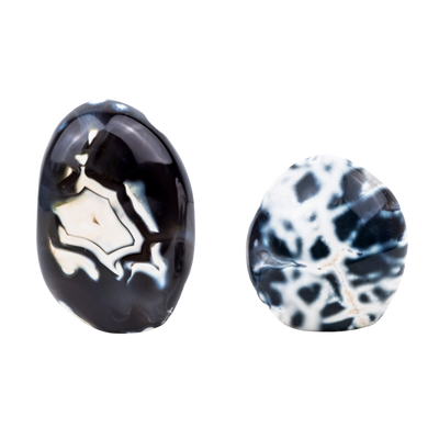 Orca Agate Freeform Crystal