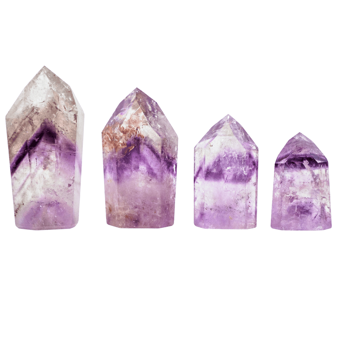 Amethyst A Grade Standing Point with Phantom on sale lines