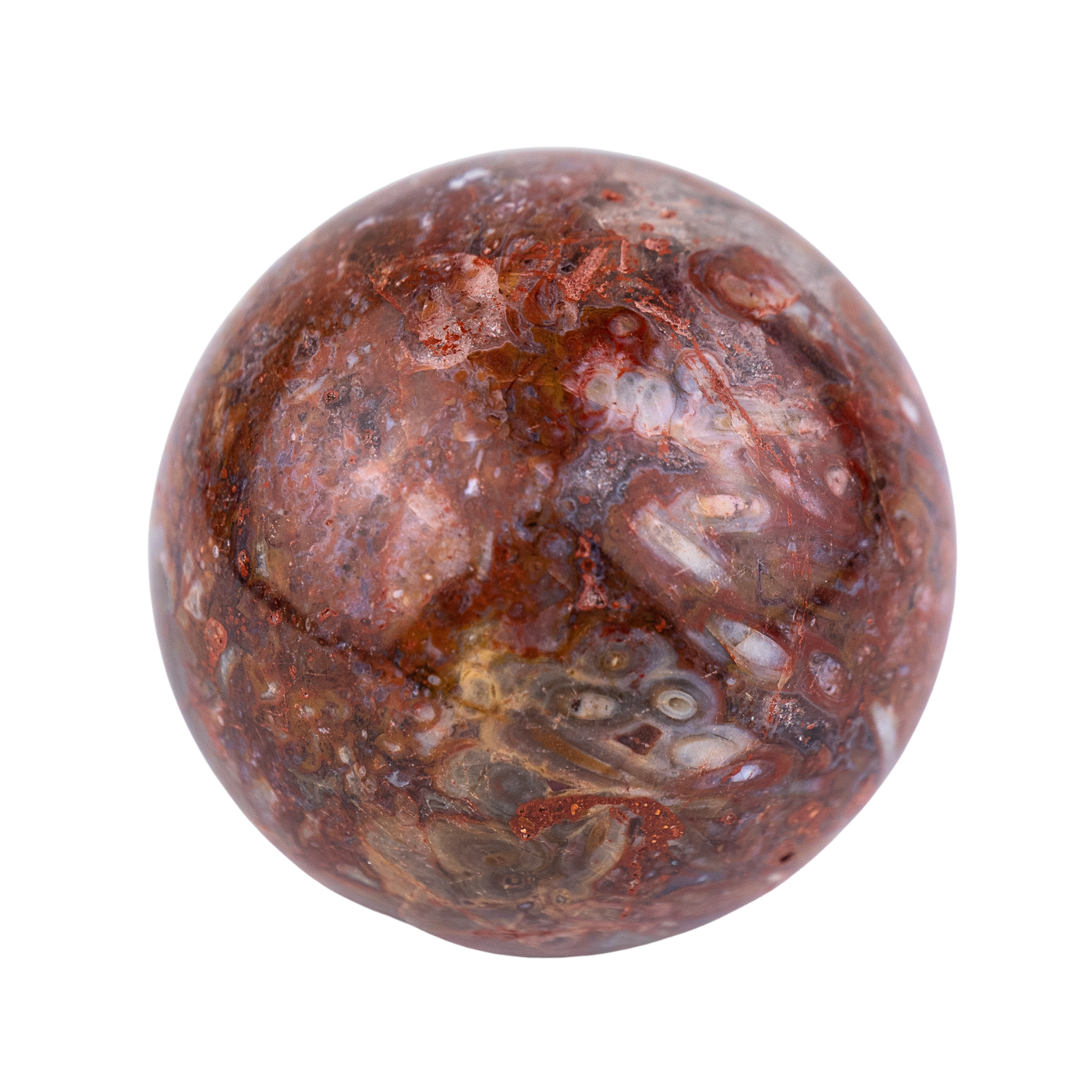 Plum Jasper Sphere