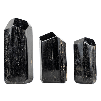 Polished Black Tourmaline Tower