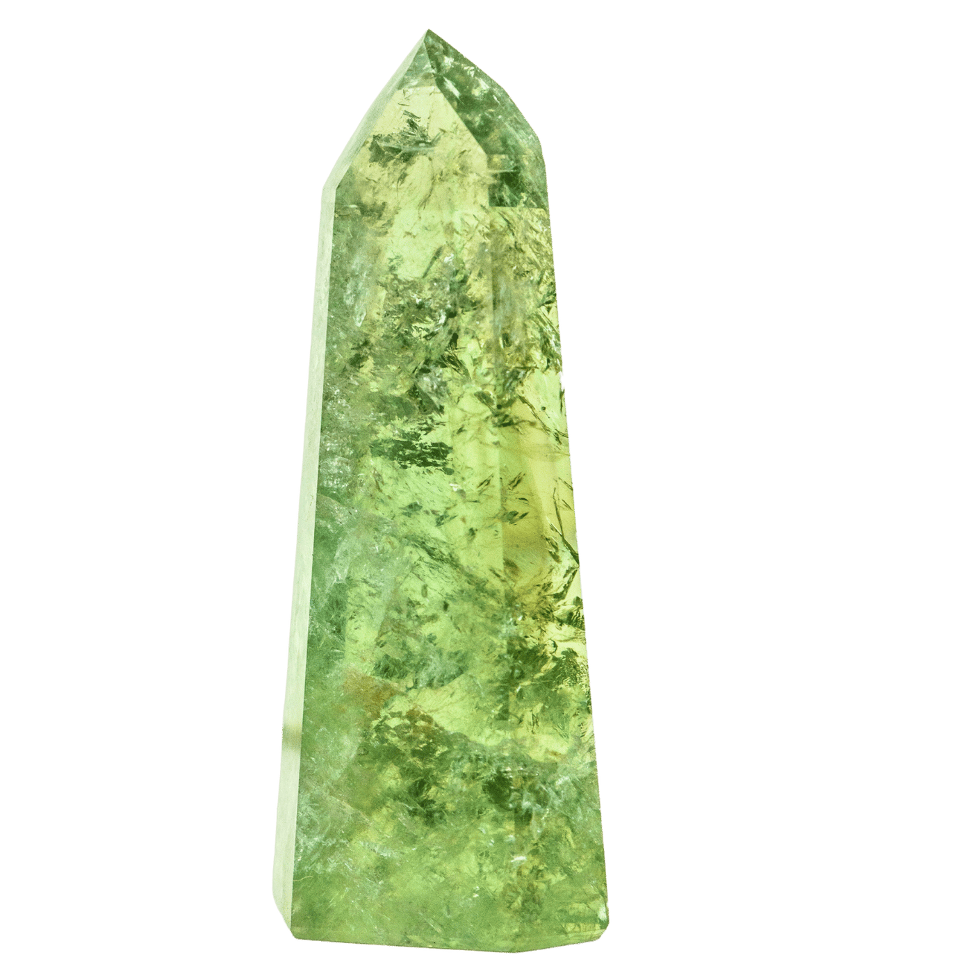 Rare Prasiolite Point