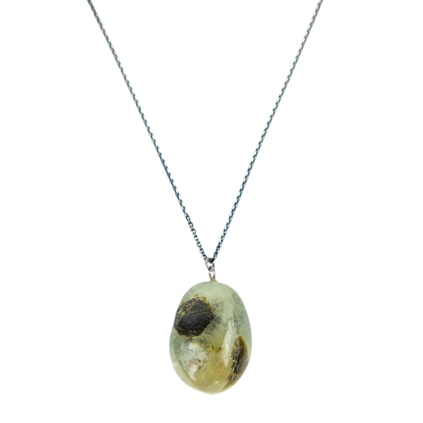 Prehnite Crystal Necklace