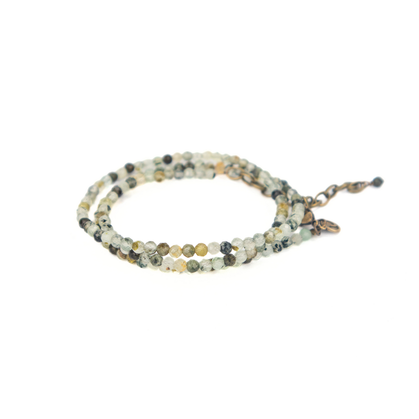 Prehnite Convertible Bracelet-Necklace