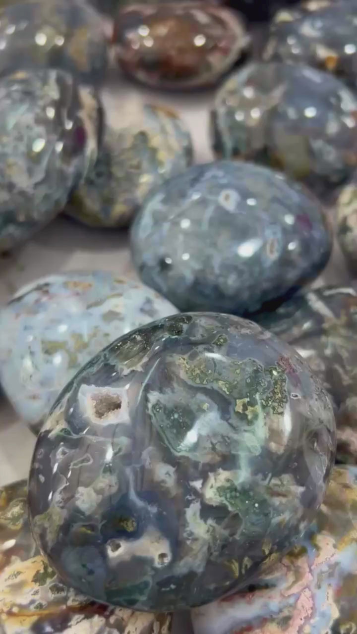 Cosmic Jasper Touchstone, Shop Cosmic Jasper at Energy Muse