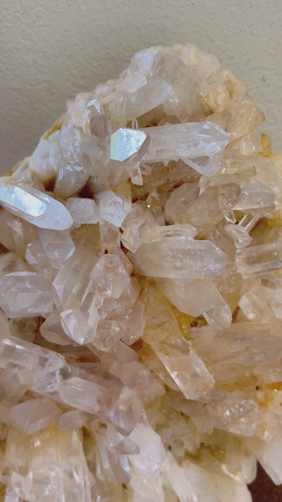 Clear Quartz Cluster • 90 lbs