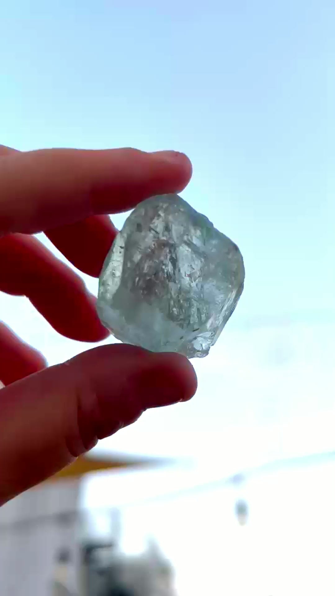 Top-grade Raw Blue Topaz