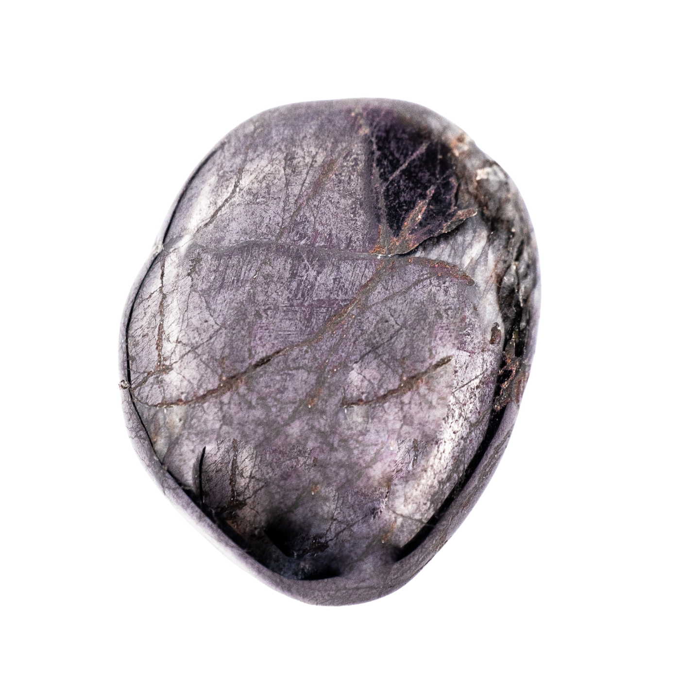 Peperite Stone Purpurite Pocket Stone, Shop Purpurite at Energy Muse