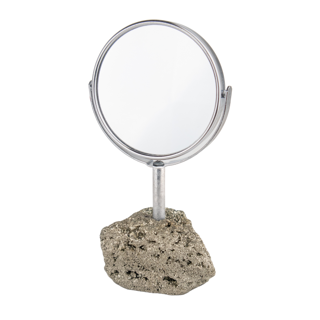 Pyrite Manifestation Mirror – Energy Muse