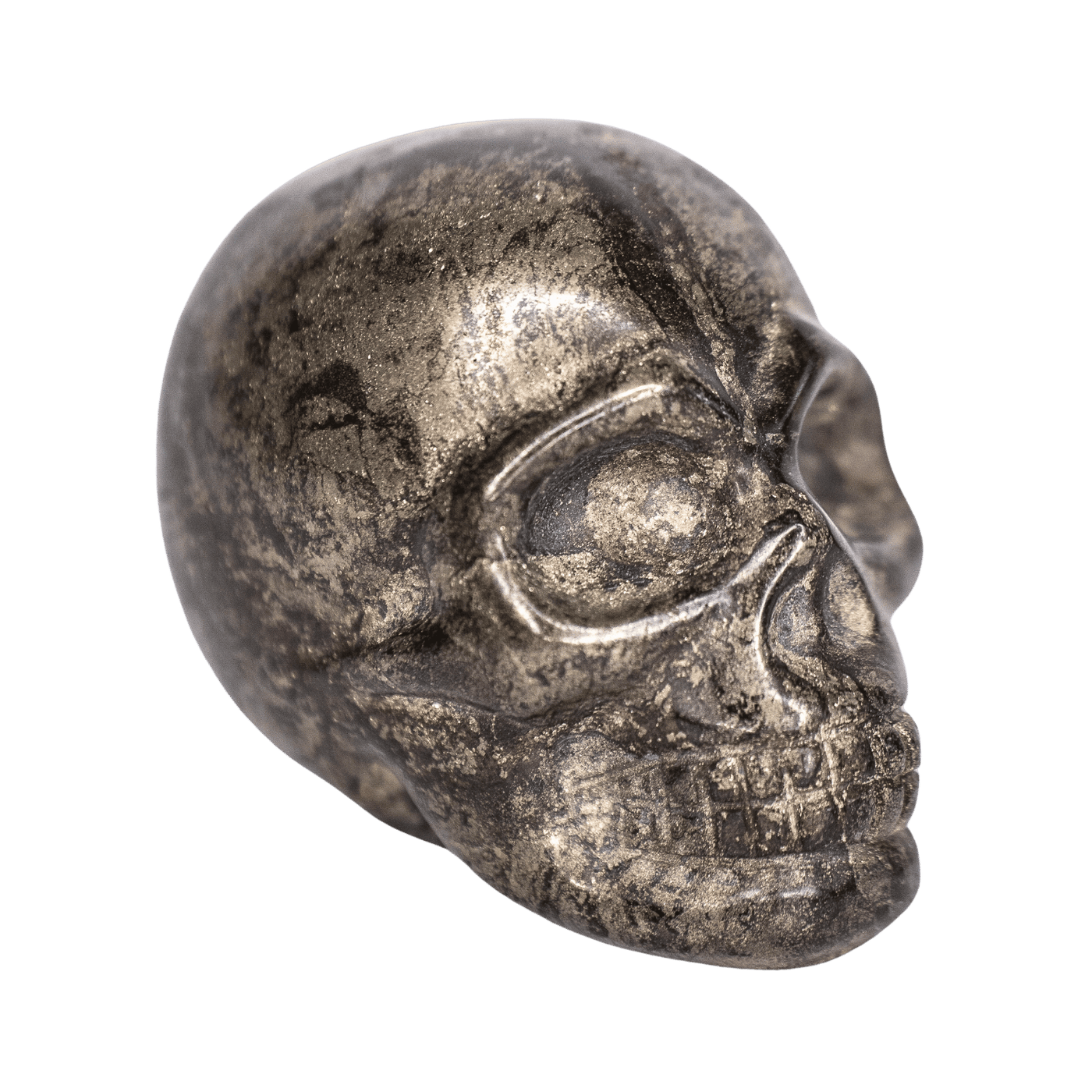 Pyrite Skull