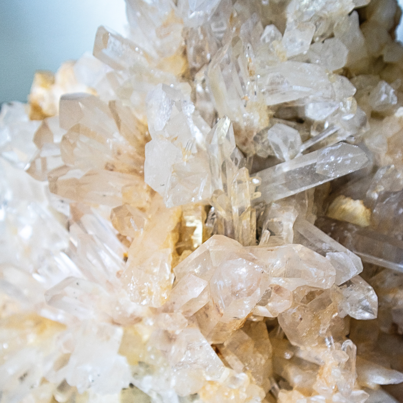 Clear Quartz Cluster • 90 lbs