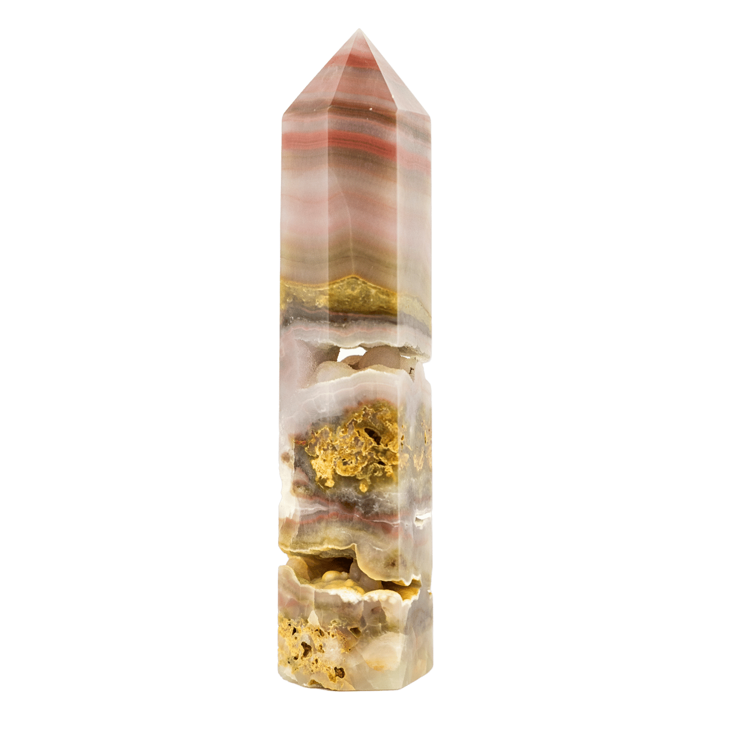 Energy Muse Rainbow Agate Point