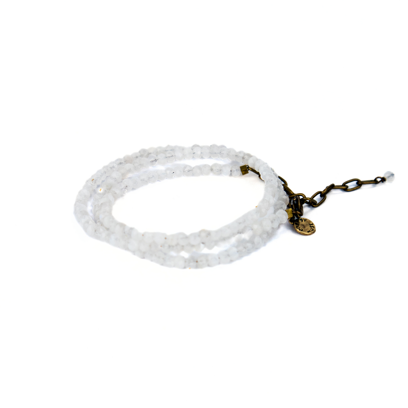 Rainbow Moonstone Convertible Bracelet-Necklace
