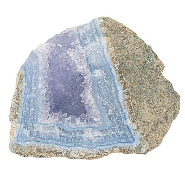 Raw Blue Lace Agate Crystal
