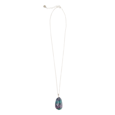 Rainbow Fluorite Necklace