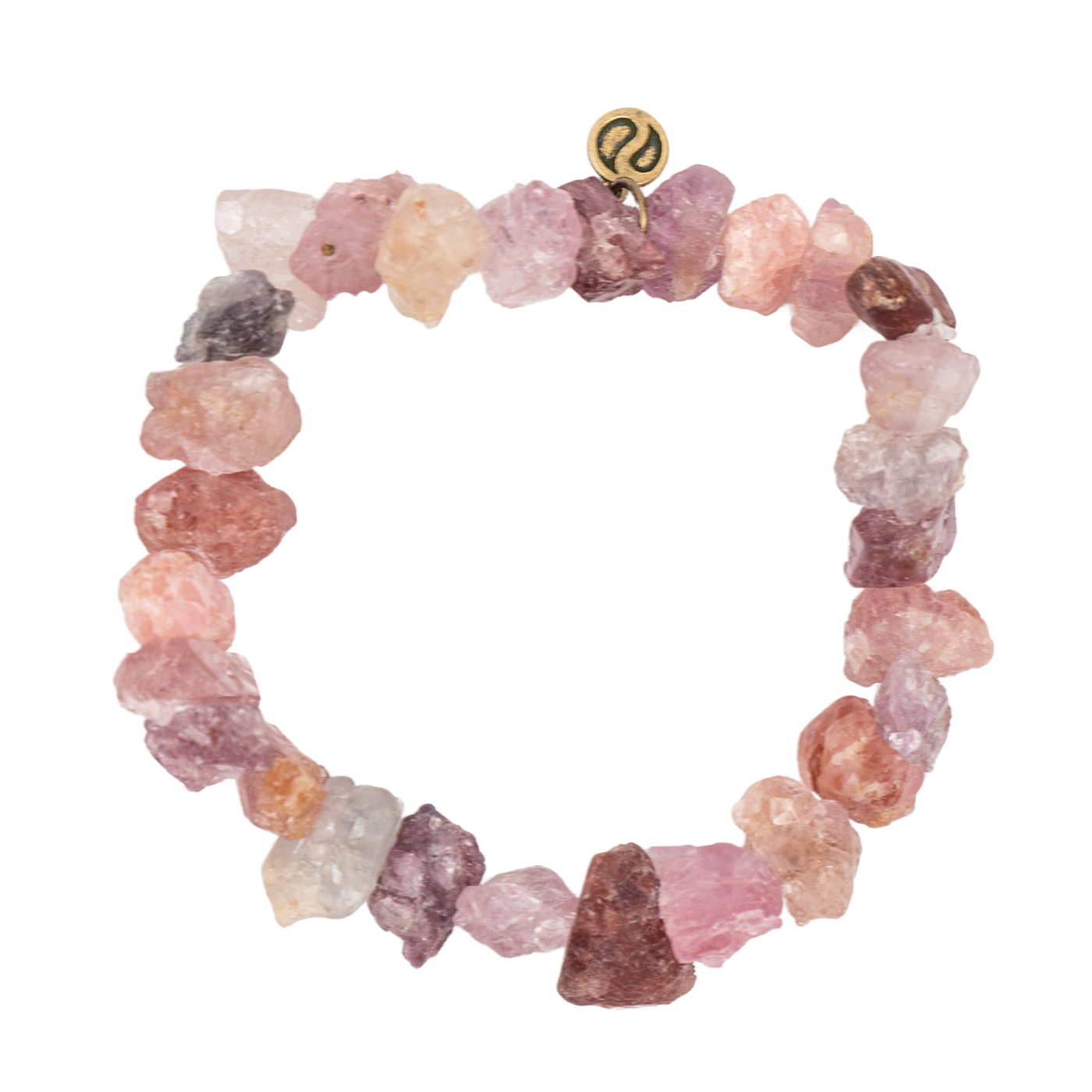 Raw Rubellite Bracelet