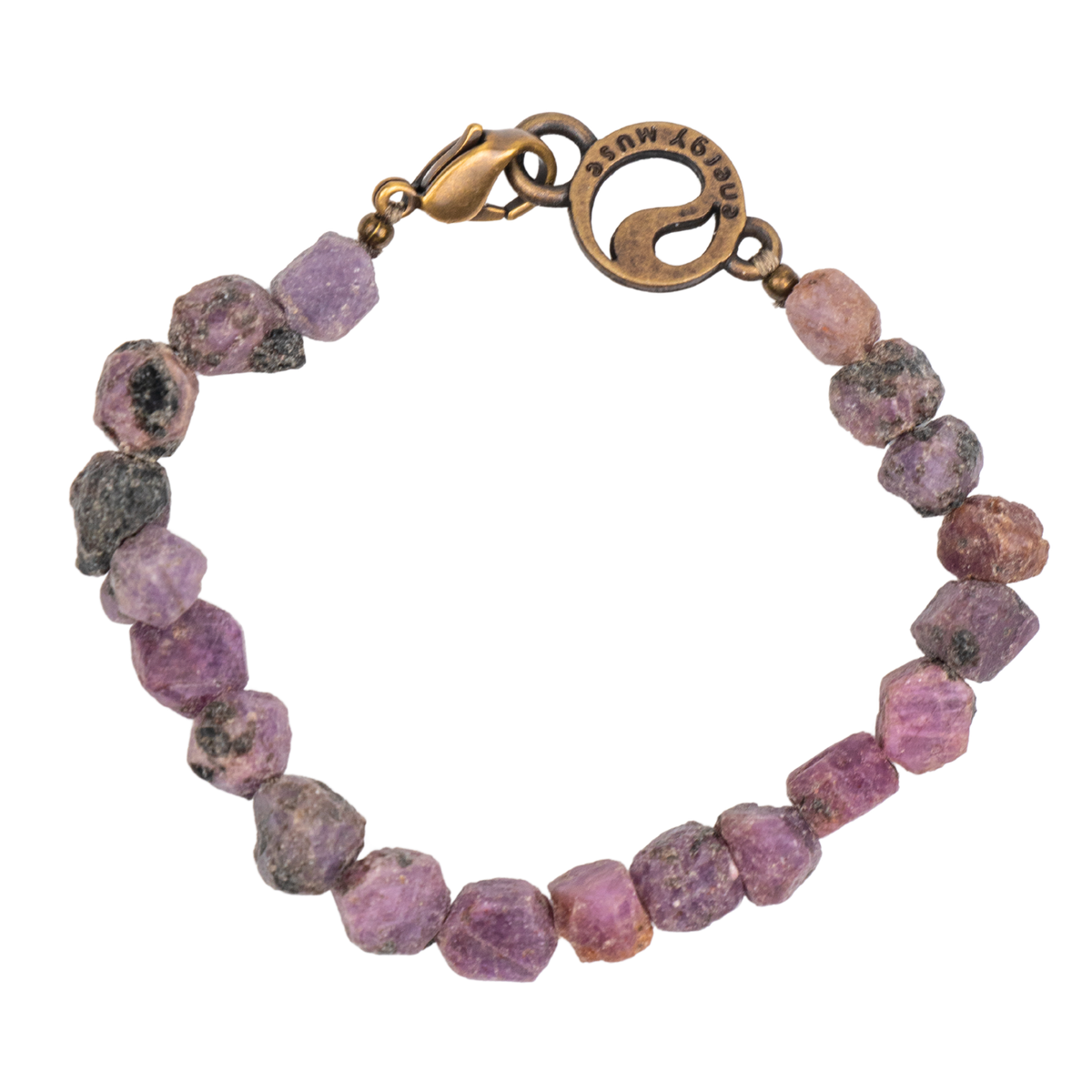 Raw Ruby Bracelet