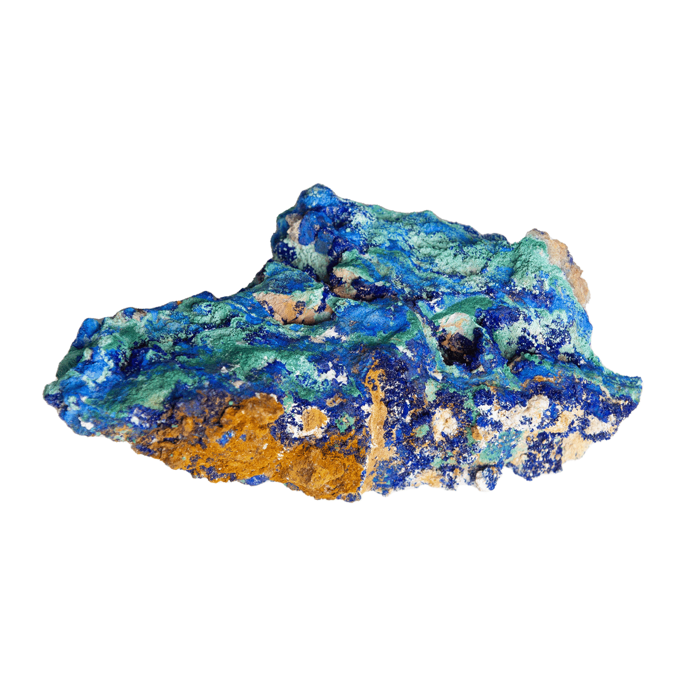 product view of natural Raw Azurite Crystal by Energy Muse
