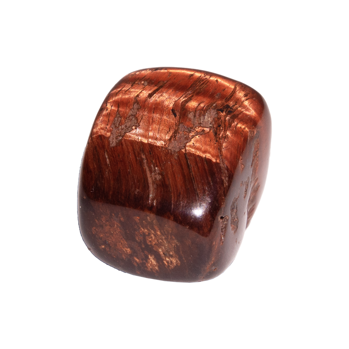 Red Tiger's Eye Tumbled Stone