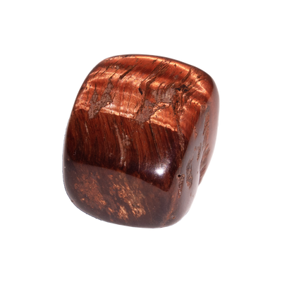 Red Tiger's Eye Tumbled Stone