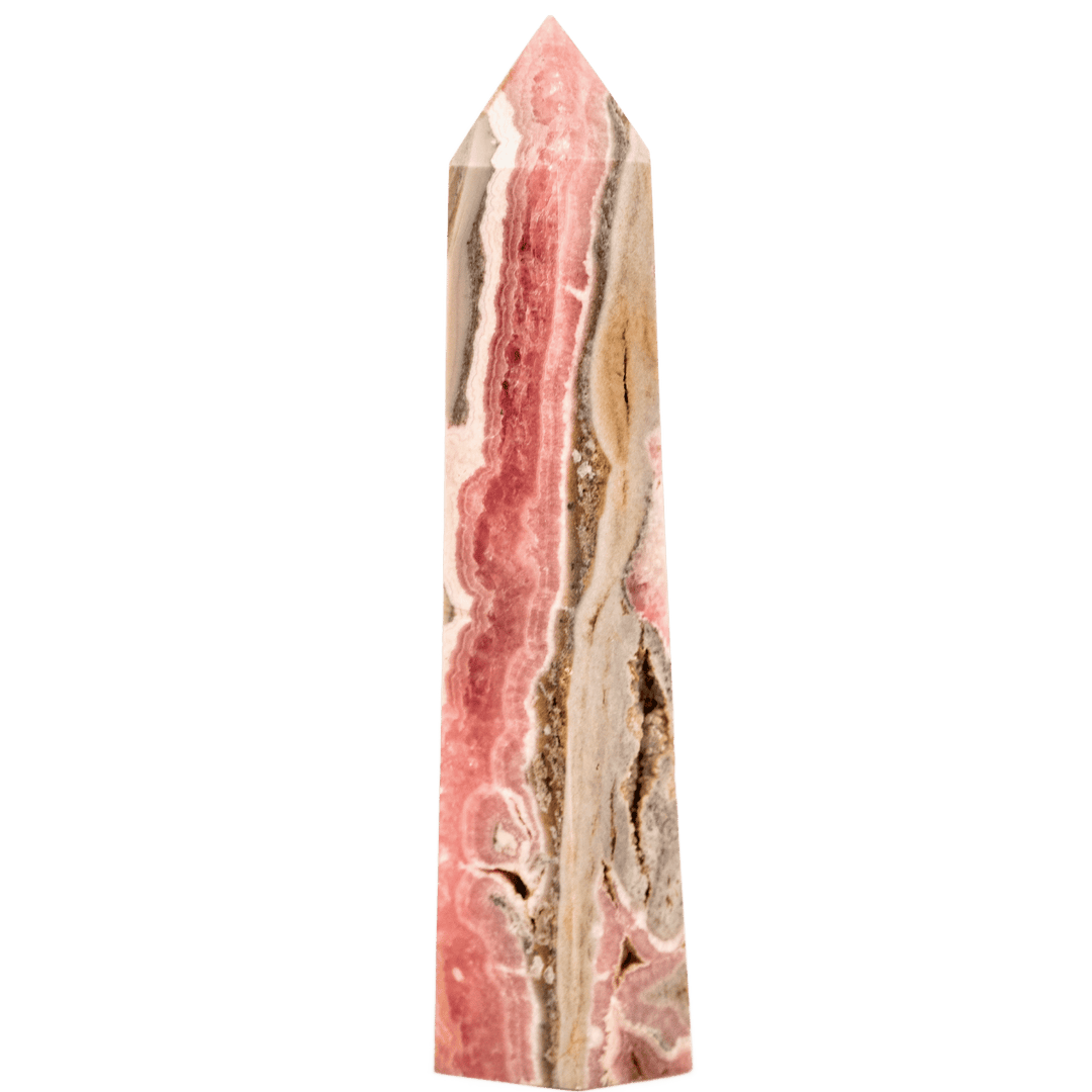 1/2 online and 1/2 Rhodochrosite Point