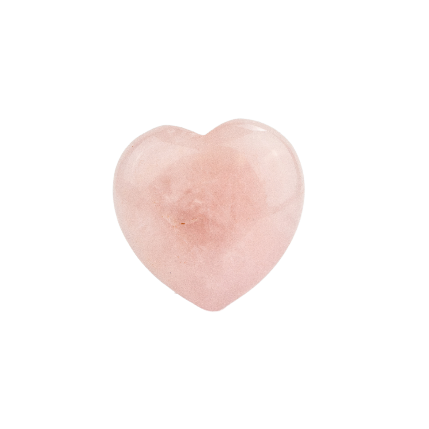 rose quartz heart crystal clip-in car air vent energy purifier - Energy Muse