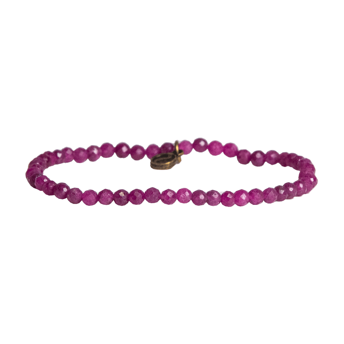 Ruby Mini Gemstone Bracelet