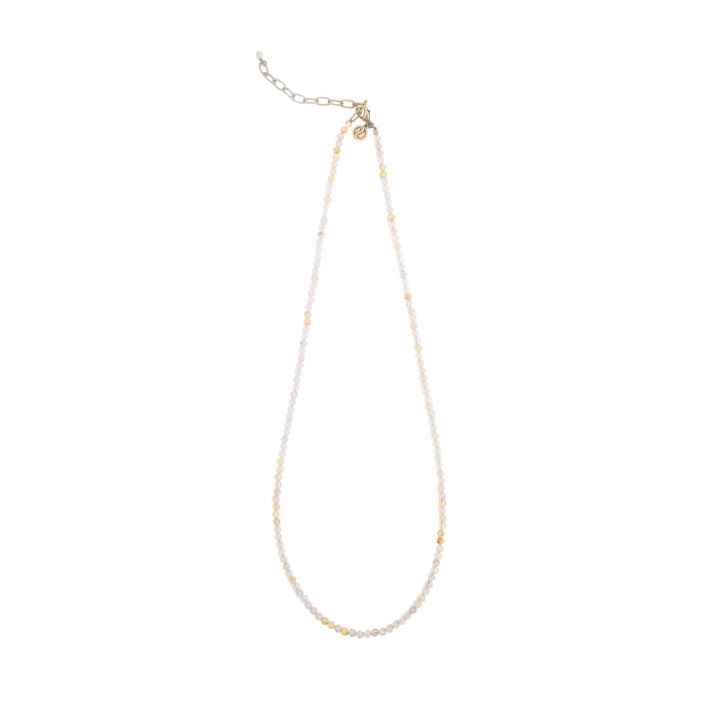 Rutilated Quartz Convertible Bracelet-Necklace
