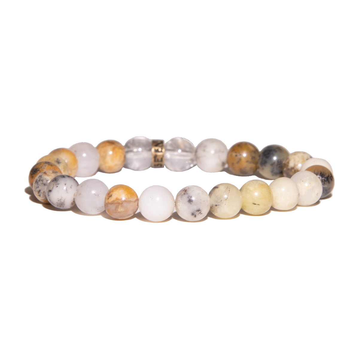 Golden Sage Agate Bracelet