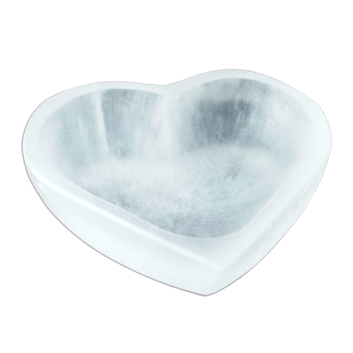 Selenite Heart Bowl