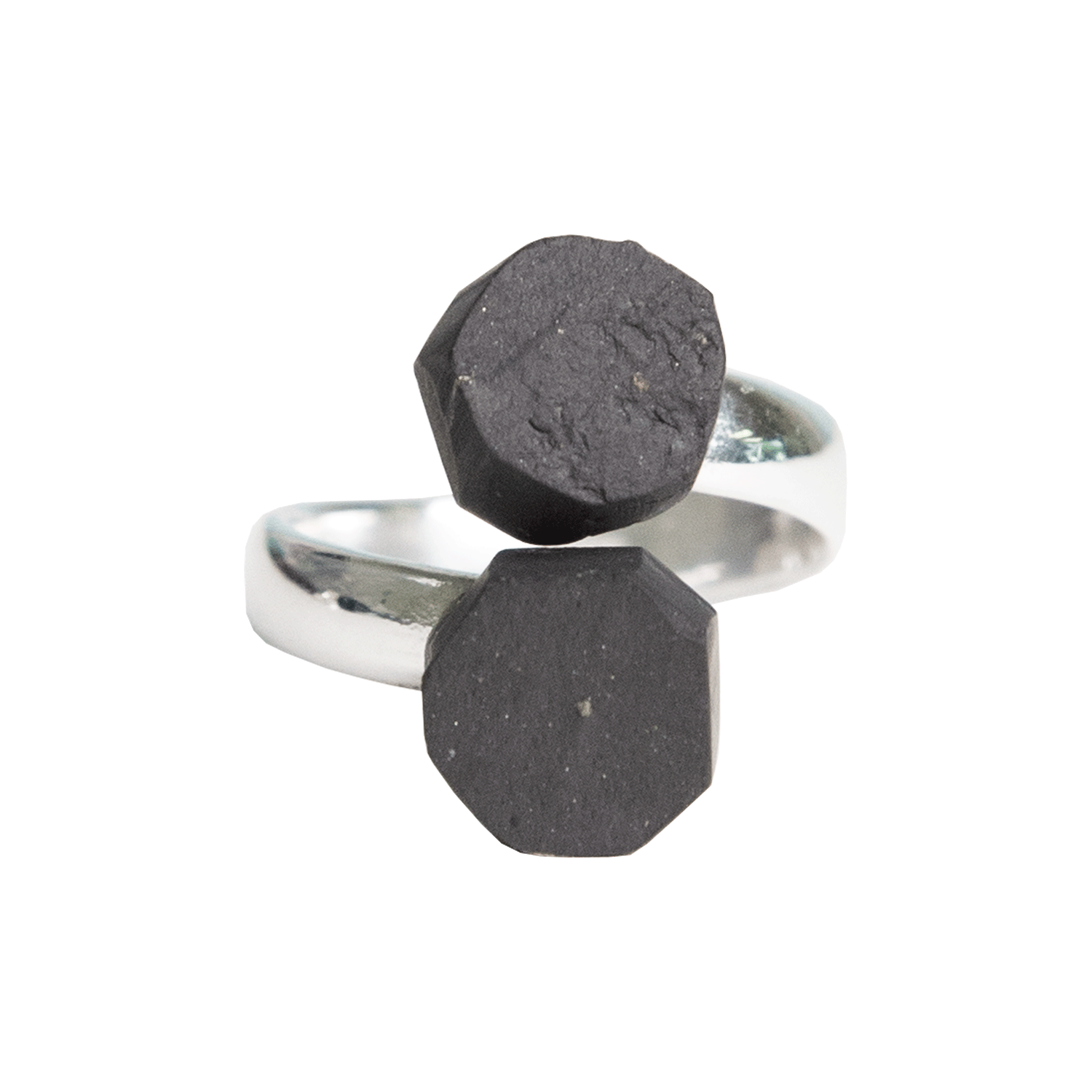 Shungite Adjustable Ring | Shop Shungite Jewelry at Energy Muse