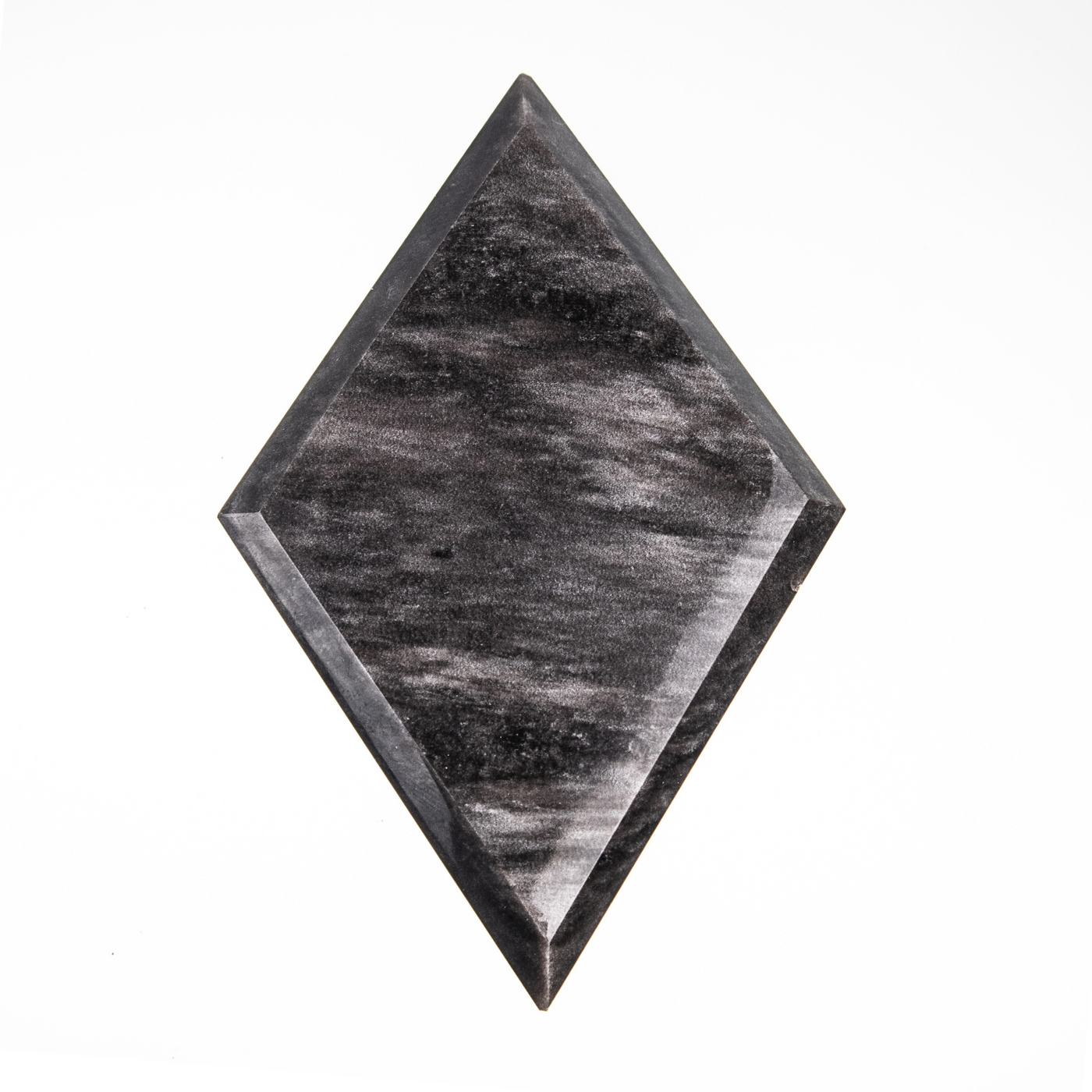 Silver-Sheen Obsidian Diamond