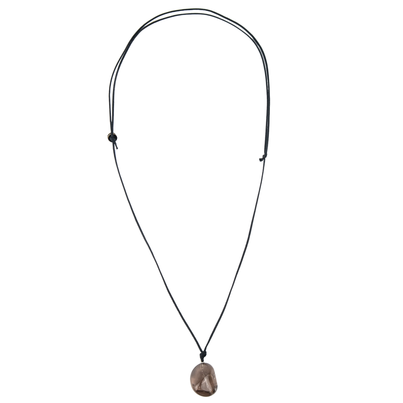 Smoky Quartz Adjustable Necklace