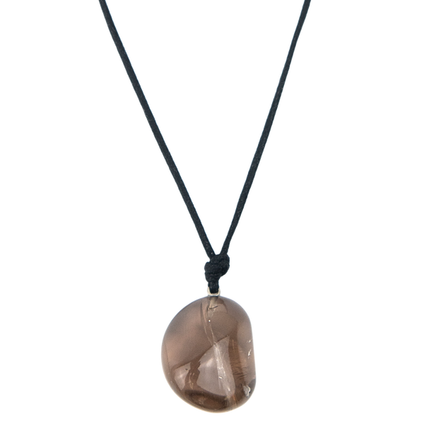 Smoky Quartz Adjustable Necklace
